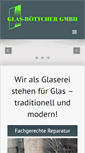 Mobile Screenshot of glas-boettcher.de